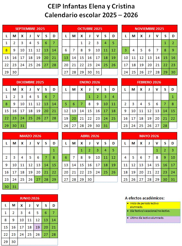 calendario 2025 2026